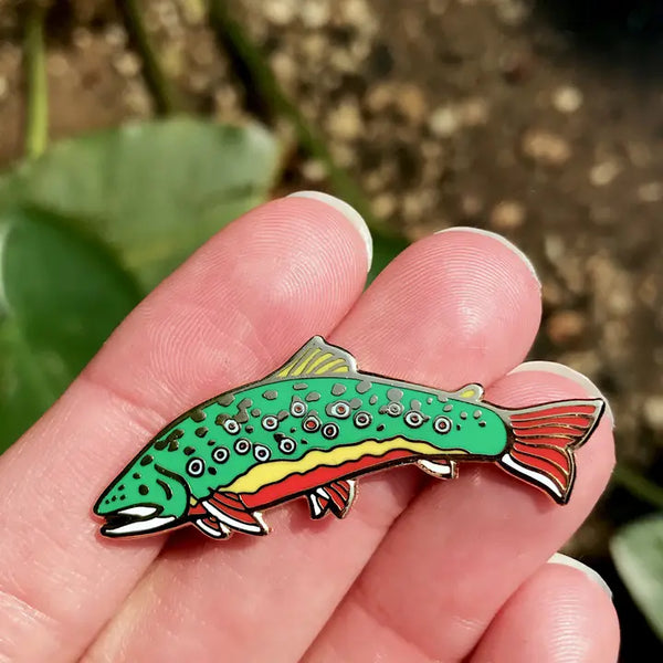 Brook Trout Pin