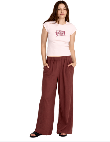 New Yume Wide Leg Cotton Pants