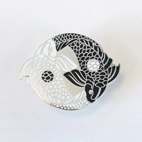 Koi Ouroboros Pin