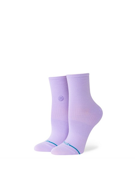 Women's Fine Rib Quarter Socks