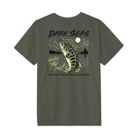 Small Mouth Pigment Tee - Bronze Green