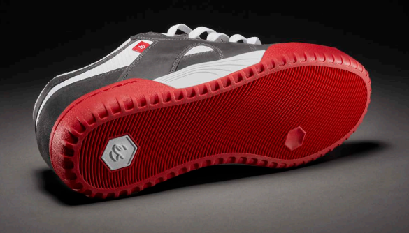 Es One Nine 7 Shoes - Red/Grey/White