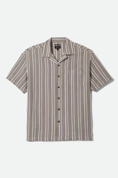Bunker Twisted Stripe Short Sleeve Woven Shirt
