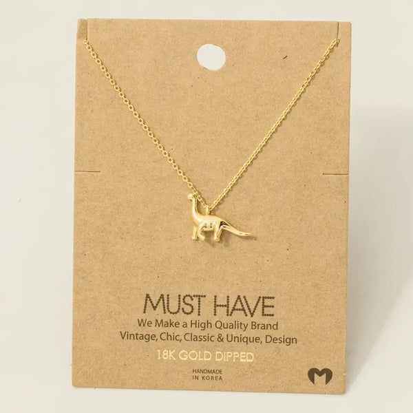 Brachiosaurus Necklace