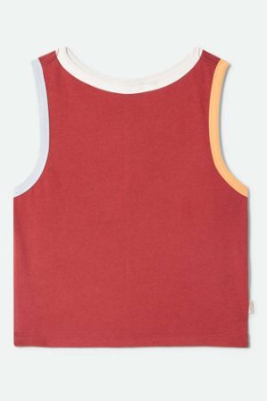 Carefree Garment Dyed Cropped Tank Top