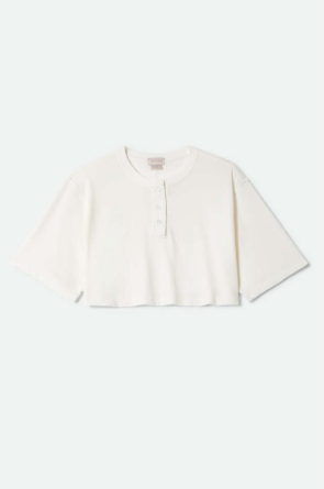Carefree GD Cropped Henley Tee