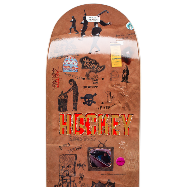 Diego Todd Paper Cover Skateboard Deck