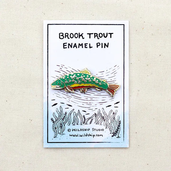 Brook Trout Pin