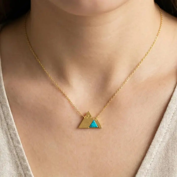 Stone Mountain Pendant Necklace