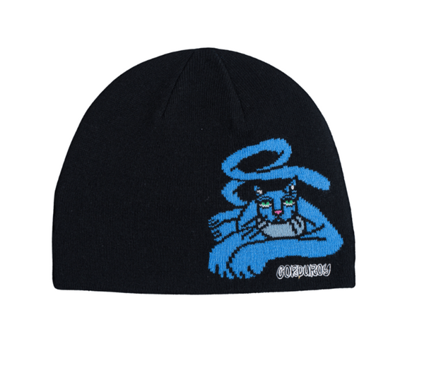 Blue Cat By Jamie Lynn Beanie