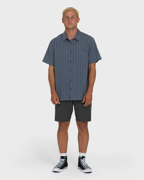 A/Div Surftrek Transit Short Sleeve Woven Shirt