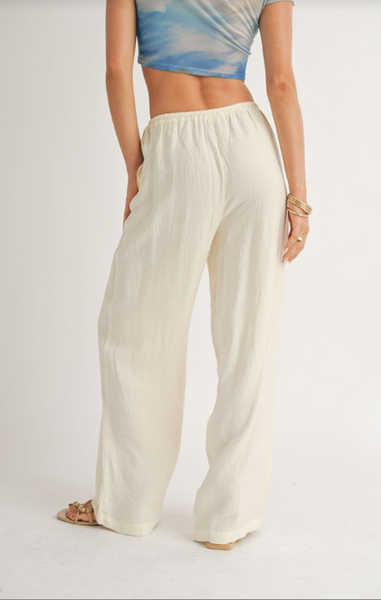 Grazie Tied Waist Wide Leg Pant