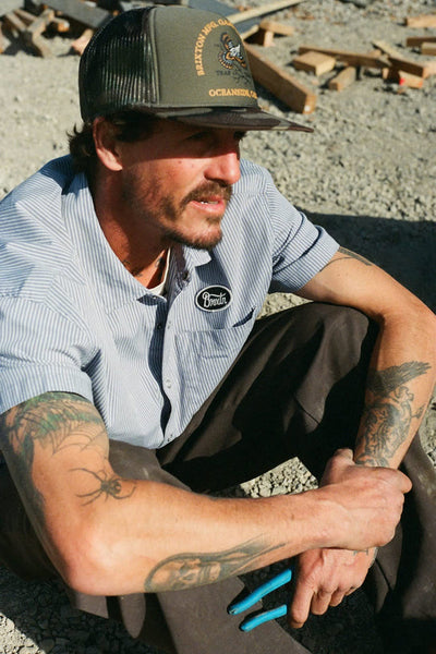 Builders Auto Short Sleeve Woven Shirt