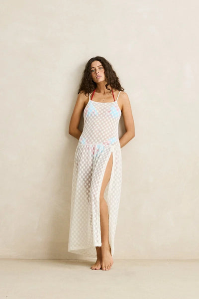 Gigi Lace Slip Maxi Dress