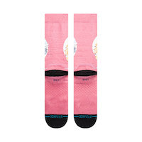 Stance Poly Blend Races Queen Socks - Dusty Rose