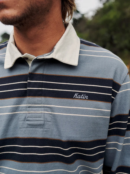 Greg Long Sleeve Rugby Polo Shirt