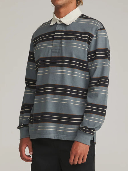 Greg Long Sleeve Rugby Polo Shirt