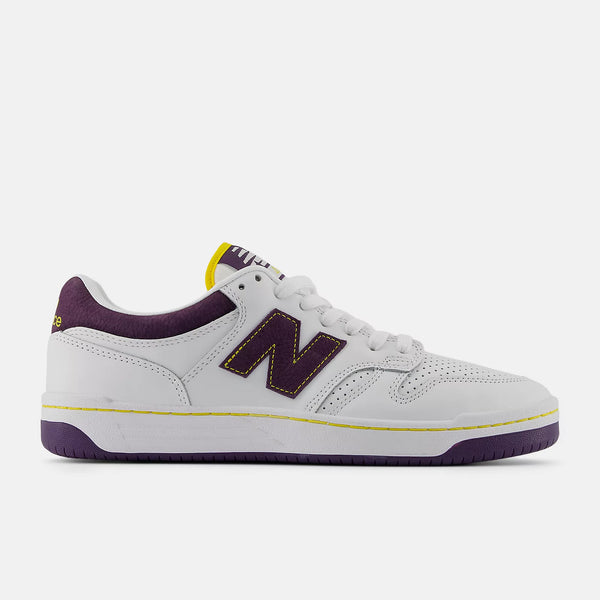 NB Numeric  480 PST - White Purple Gold