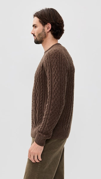 Mohair Fisherman's Knit