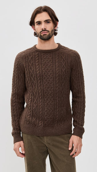 Mohair Fisherman's Knit