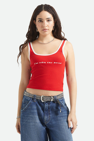 I'm With The Band Tank Top