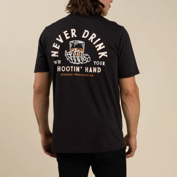 Shootin' Hand T-shirt - Black