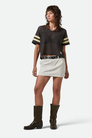 Essex Painter Skirt - Egret White