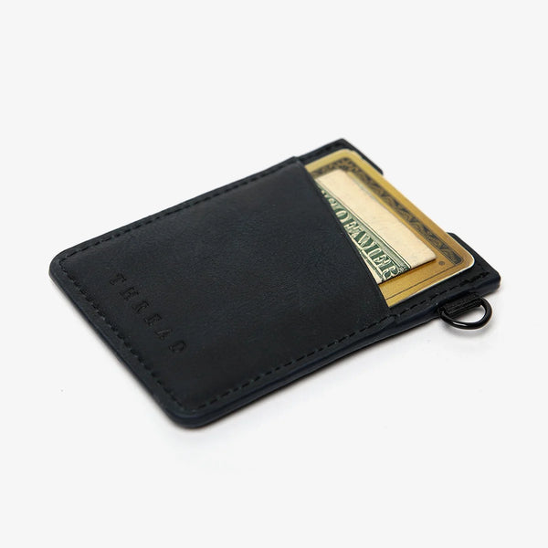 Vertical Leather Wallet