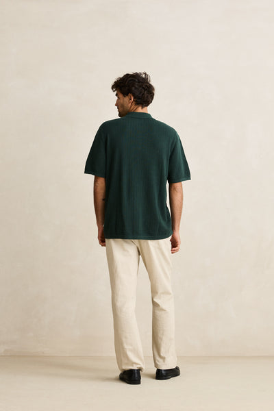 Textured Knit Short Sleeve
