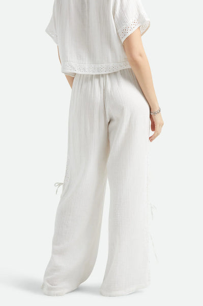 Seaside Eyelet Wide Leg Pant