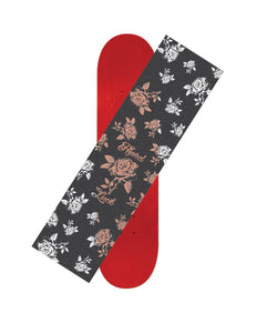Hard Luck Roses Clear Printed Grip Tape