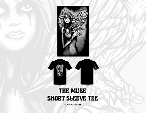 1910 The Muse S/S Tee - Black
