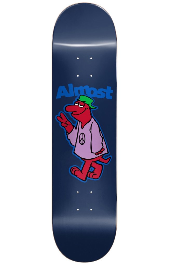 Almost Peace Out Skateboard Deck 8.375