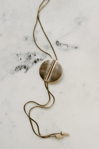 Oceanne Nouvelle Lune Bolo Necklace