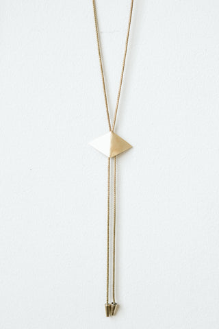 Oceanne Petit Diamant Bolo Necklace