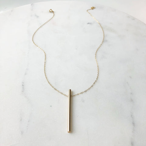 Token Lina Necklace - 18" Sterling Silver