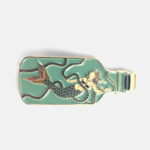Mermaid in Bottle Pin