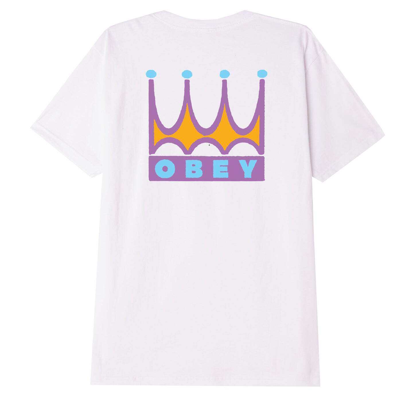 Obey Crown Classic T-Shirt - White