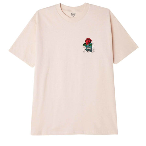 Obey Break Down The walls Classic T-Shirt - Cream