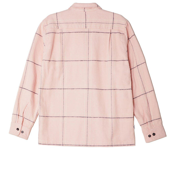 Obey Fiasco Flannel Shirt - Pink Multi