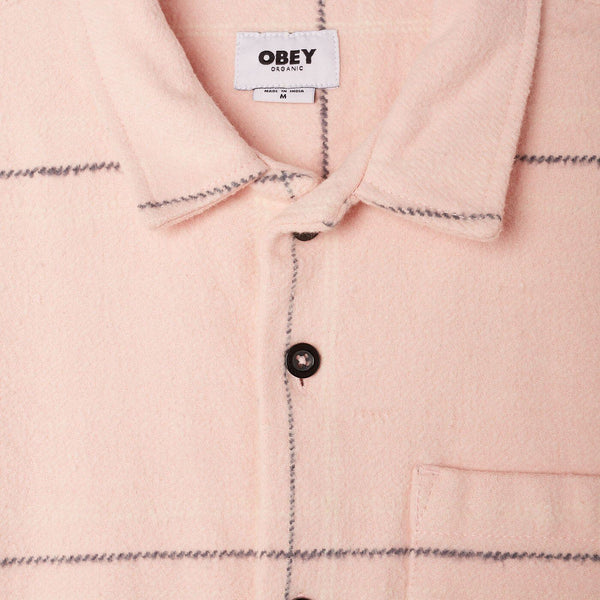Obey Fiasco Flannel Shirt - Pink Multi