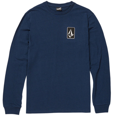 Volcom Skate Vitals Relics Long Sleeve Tee - BAJA INDIGO