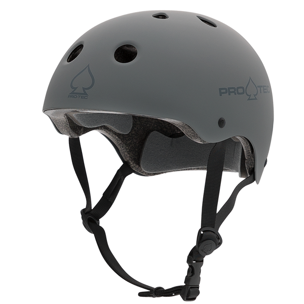 Pro-tec Classic Certified Skate Helmet - Matte Grey
