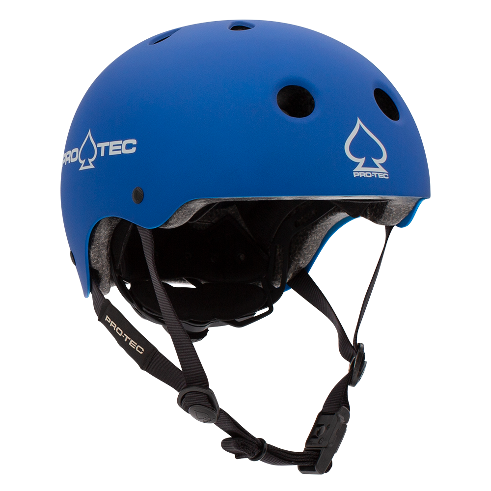 Pro-tec JR Classic Certified Skate Helmet - Matte Metallic Blue