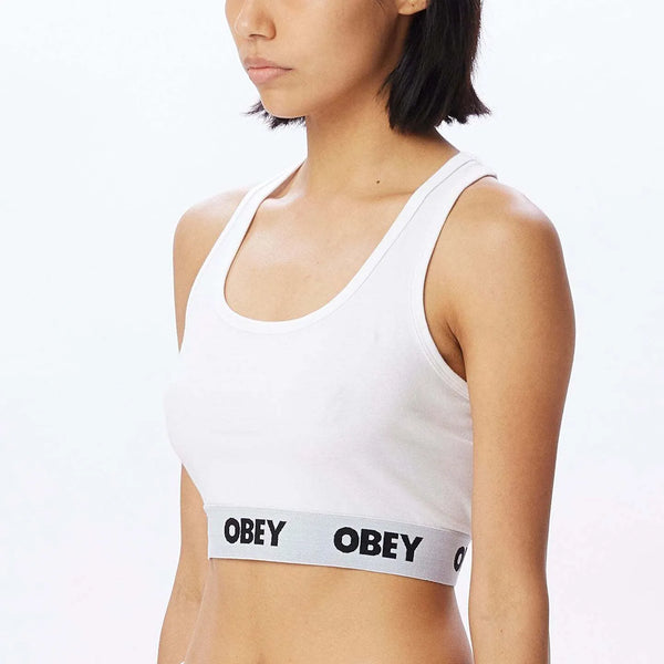 Obey Bralette 2 Pack - White