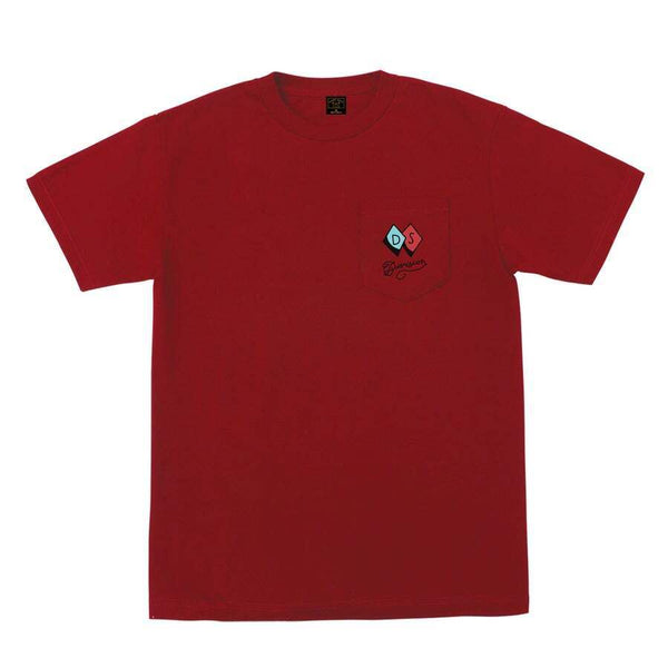 Dark Seas Homeward Basic Pocket T-Shirt - Red