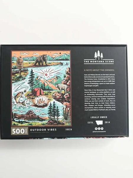 The Montana Scene Outdoor Vibes Puzzle