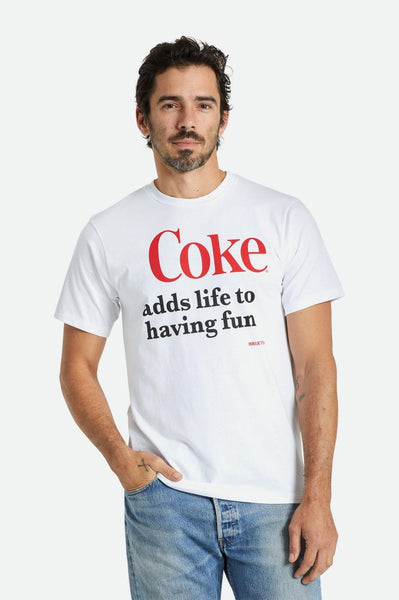 Brixton X Coca-Cola Having Fun T-Shirt