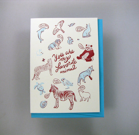 Wolf & Wren Favorite Animal Birthday