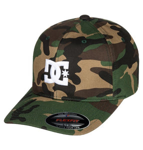 DC Cap Star Fitted Hat - Camo